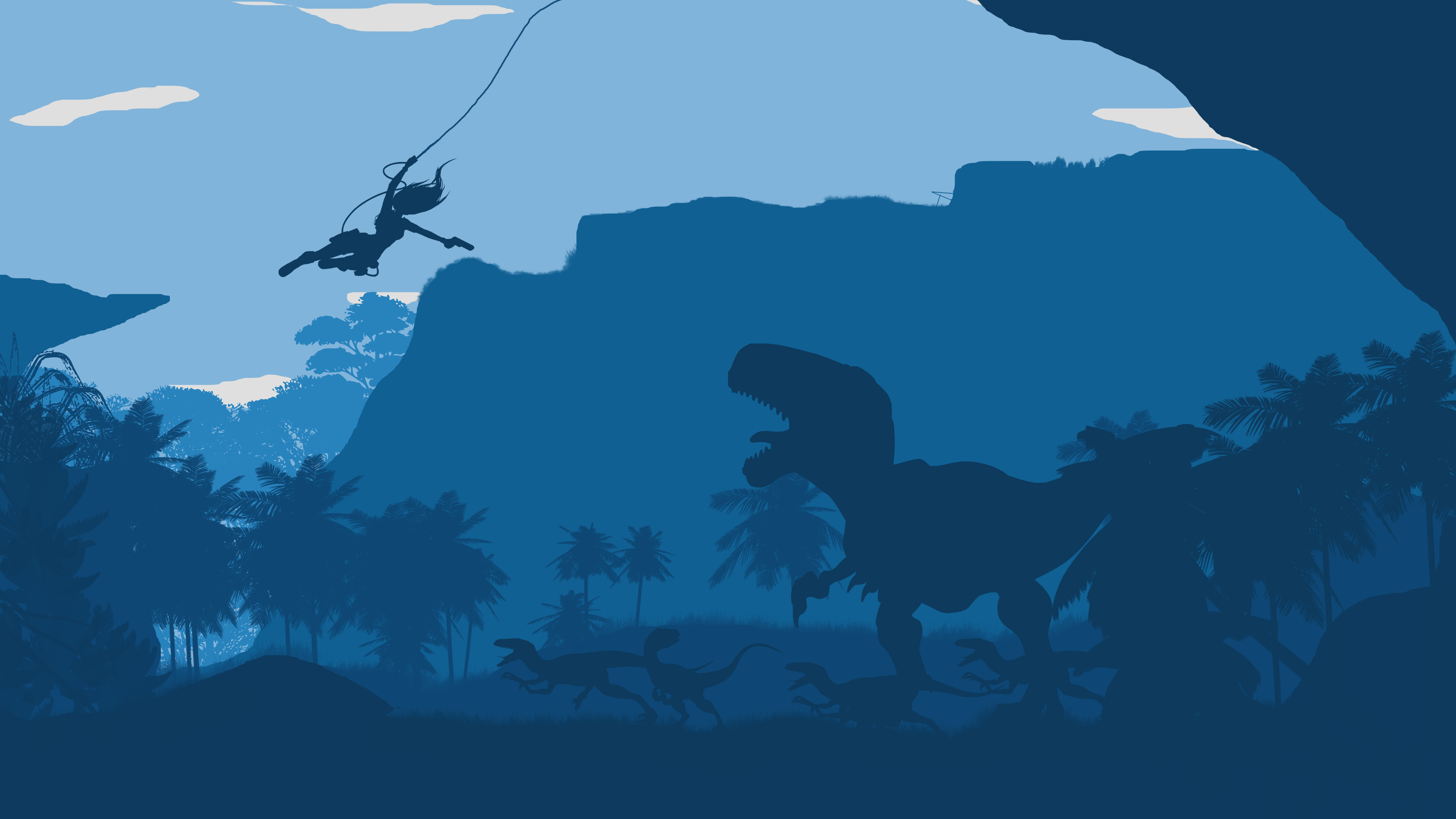 Tomb Raider Dinosaur 4K5712316154 - Tomb Raider Dinosaur 4K - Tomb, Raider, Dinosaur, Batman